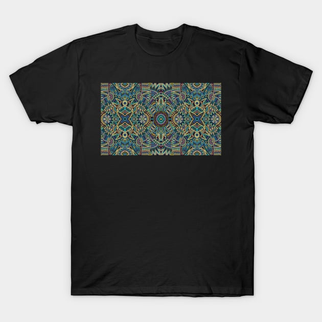 Ethnic pattern pet bandana T-Shirt by NinosDelViento